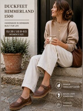 Duckfeet | Shoes | Duckfeet Mols Mary Jane Red Granate  display picture 3